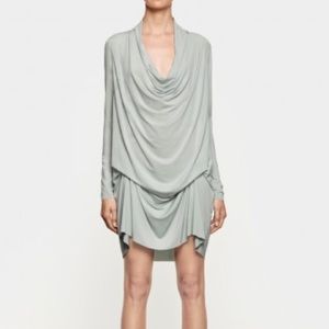 Long sleeve all saints Amei wrap dress